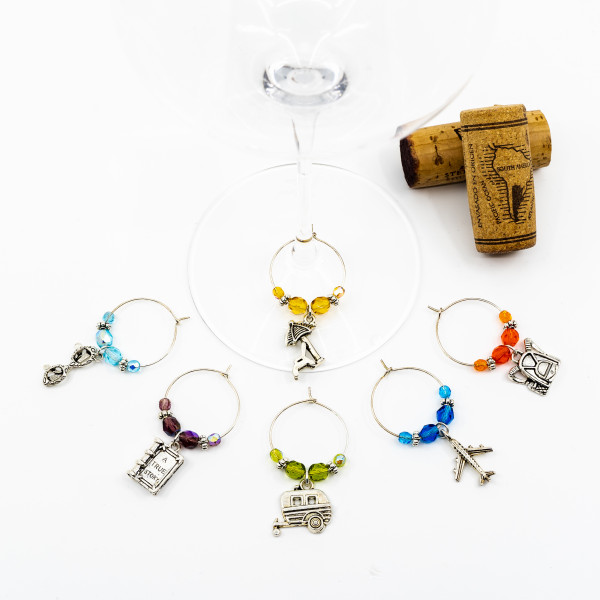 "Neue Abenteuer" Weinglas-Charms