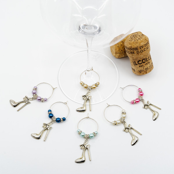 "Ladies Night" Weinglas-Charms