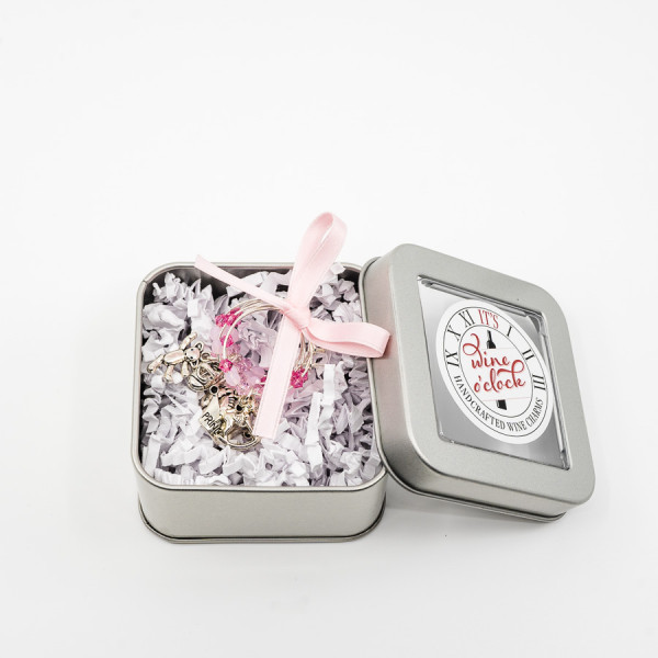 "Baby Girl" Weinglas-Charms