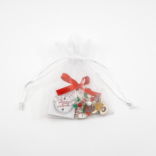 "Christmas Fun" Weinglas-Charms