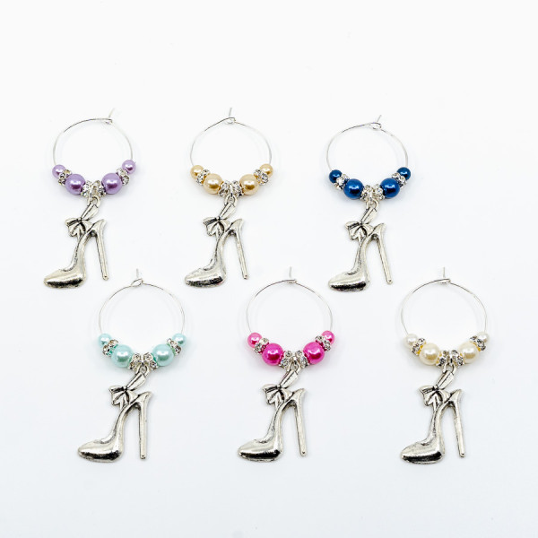 "Ladies Night" Weinglas-Charms