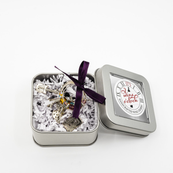 "Retro" Weinglas-Charms