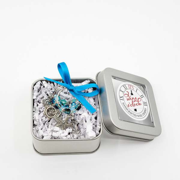 "Das Meer" Weinglas-Charms