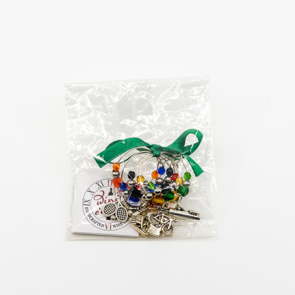 "Sport" Weinglas-Charms