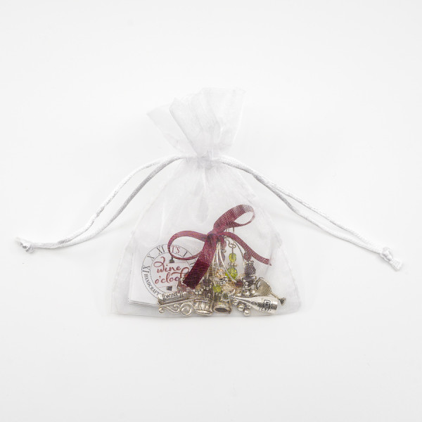 "Wein" Weinglas-Charms